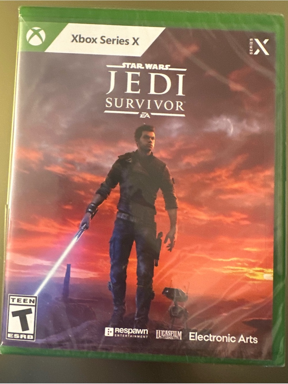 Xbox Series X Star Wars Jedi Survivor - Electronic Arts (Green)